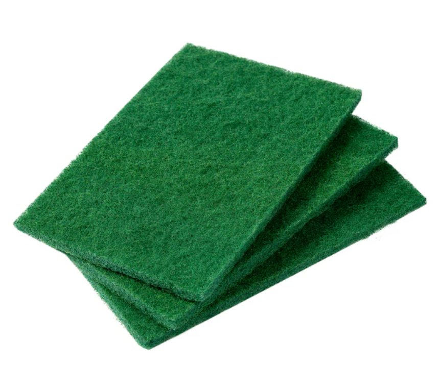 Tampons à récurer robustes verts 6