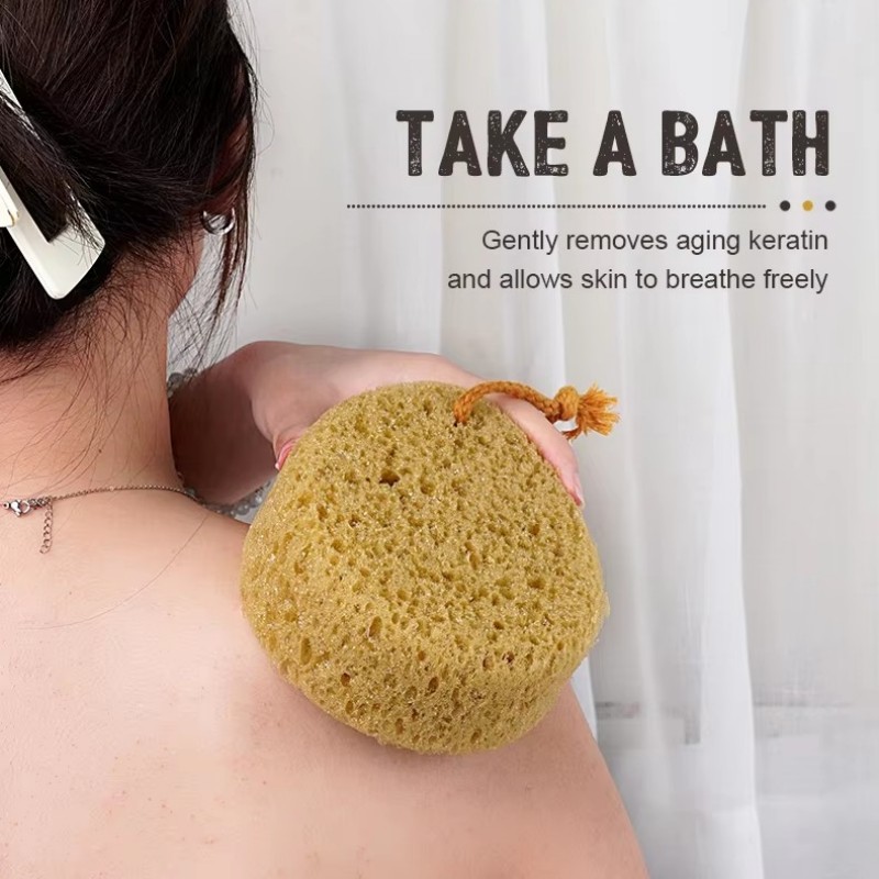 Brosse de bain sèche en bois naturel en Chine