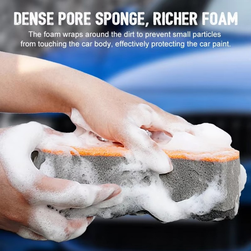Introduction à Sponge de voiture jaune de Master Clean