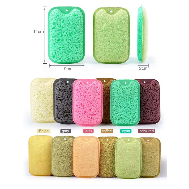 Éponge magique de nettoyage de cuisine double face
