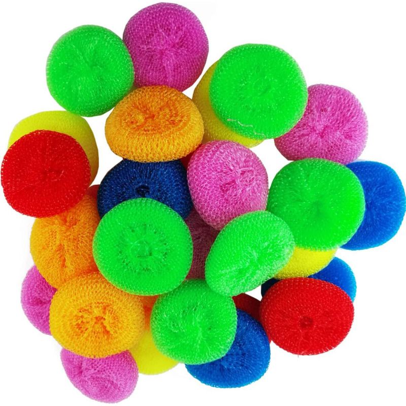 Éponge à récurer en plastique coloré pour cuisine