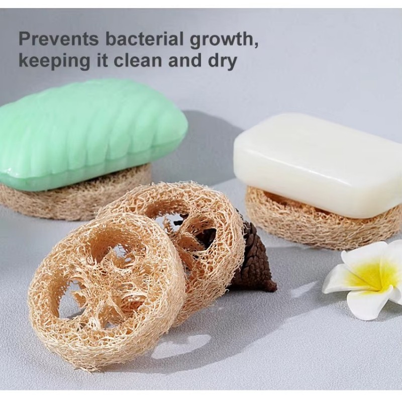 Loofah Boîte à Savon Plateau Outils Éponge Nettoyant