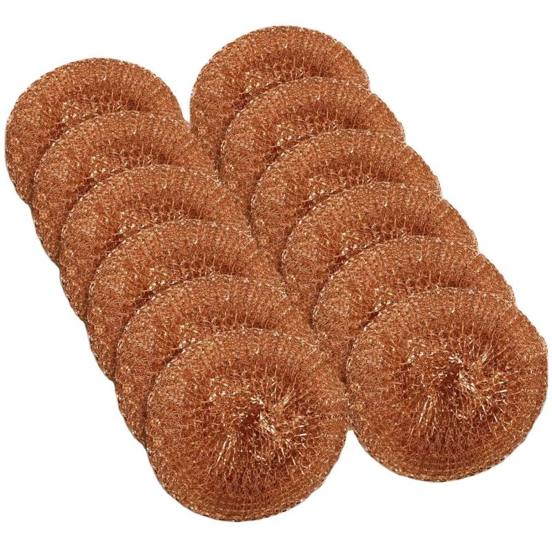 Nettoyage de la cuisine époutteure en laine en cuivre pure