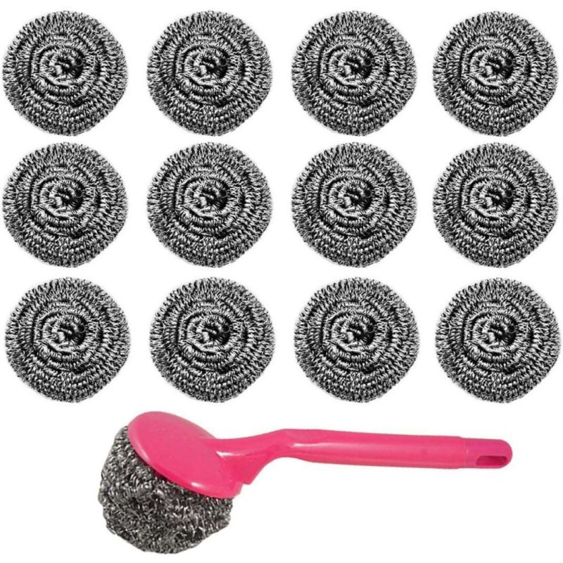 Boule de nettoyage de lavage de fil d'acier inoxydable