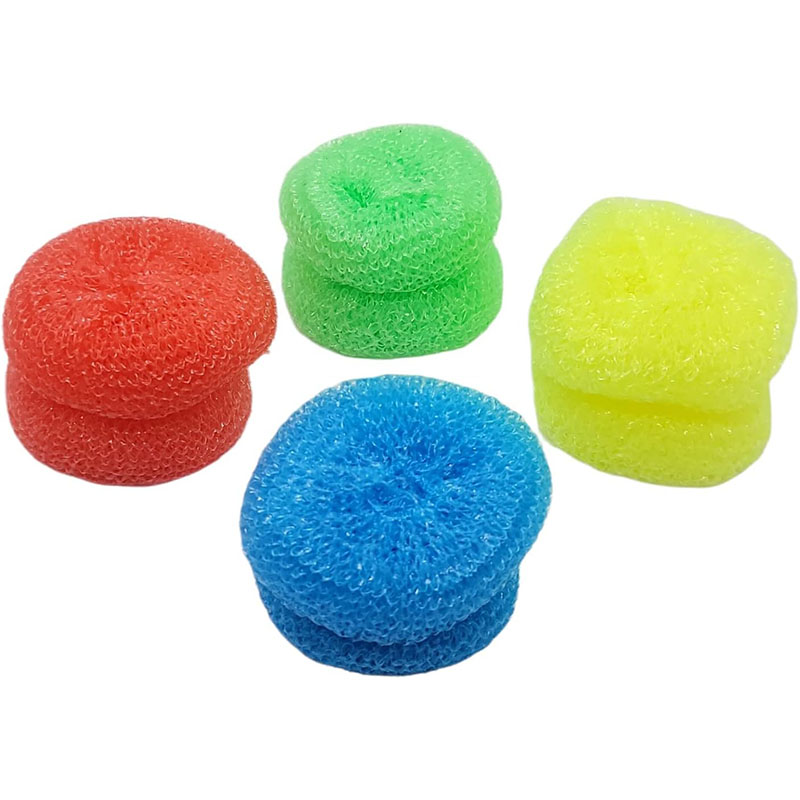 Utilisation du lavabo des toilettes, récureur en plastique